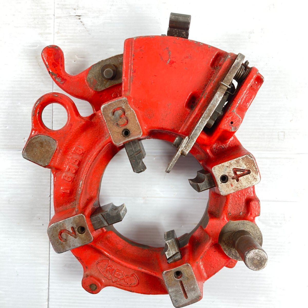 ＊＊REX レッキス ダイヘッド 2 1 2 3 チェーザ付 レッド