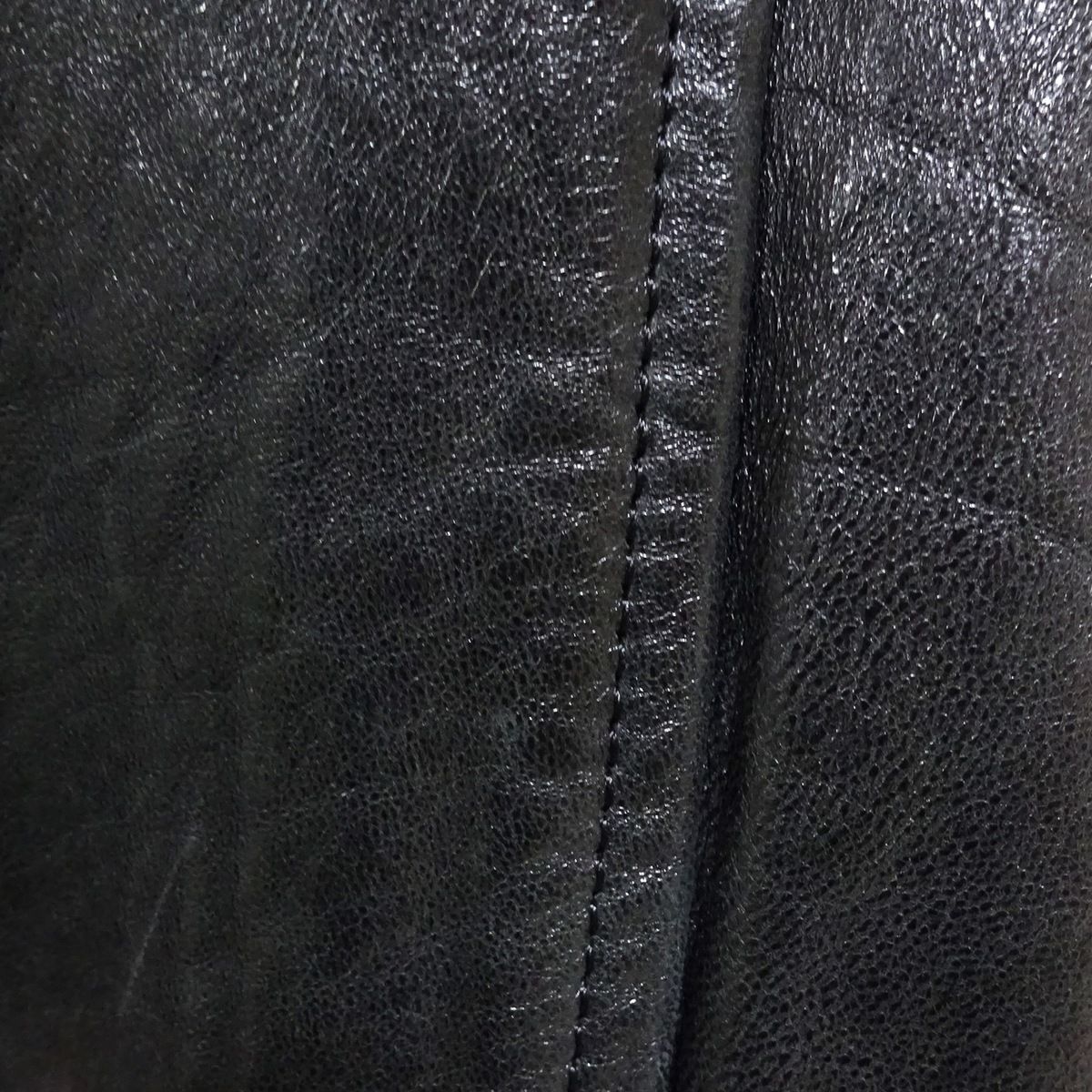 LUCIANO BARBERA(ルチアーノバルベラ) ブルゾン サイズL メンズ - 黒 長袖/羊革/ジップアップ/冬