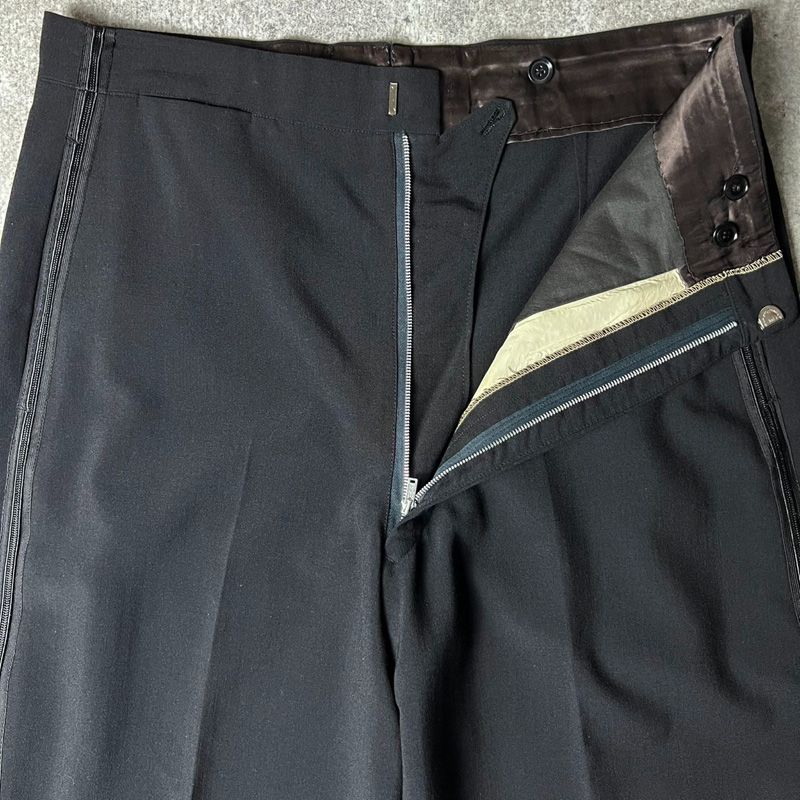 60s unknown / スラックス ウール 側章 ヴィンテージ 60s unknown