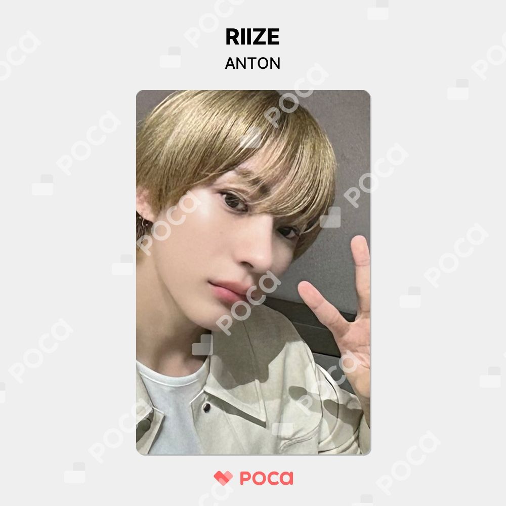 RIIZE アントン トレカ RIIZING fanplee 公式 トレカ - メルカリ