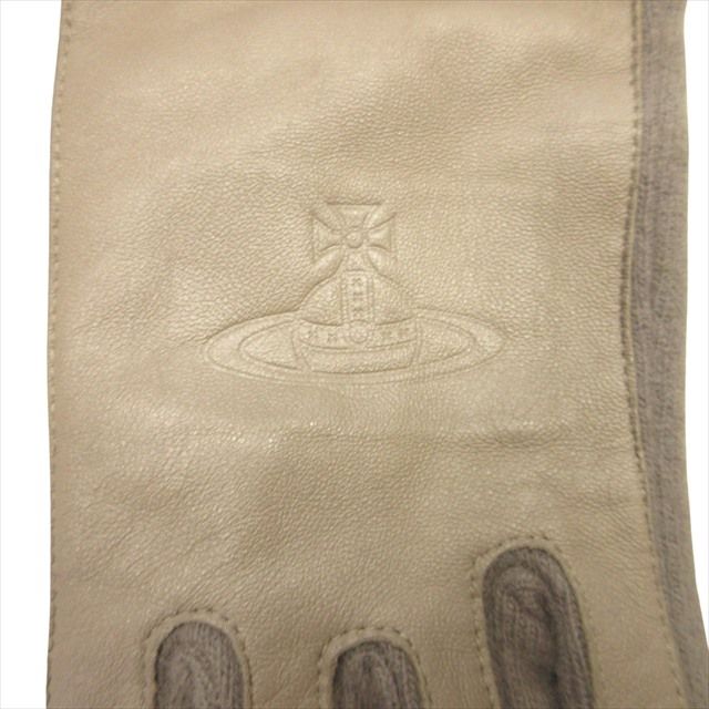 Vivienne Westwoodヴィヴィアンウエストウッド　　レザー手袋　黒 ヴィヴィアンウエストウッド Vivienne Westwood オーブ レザー