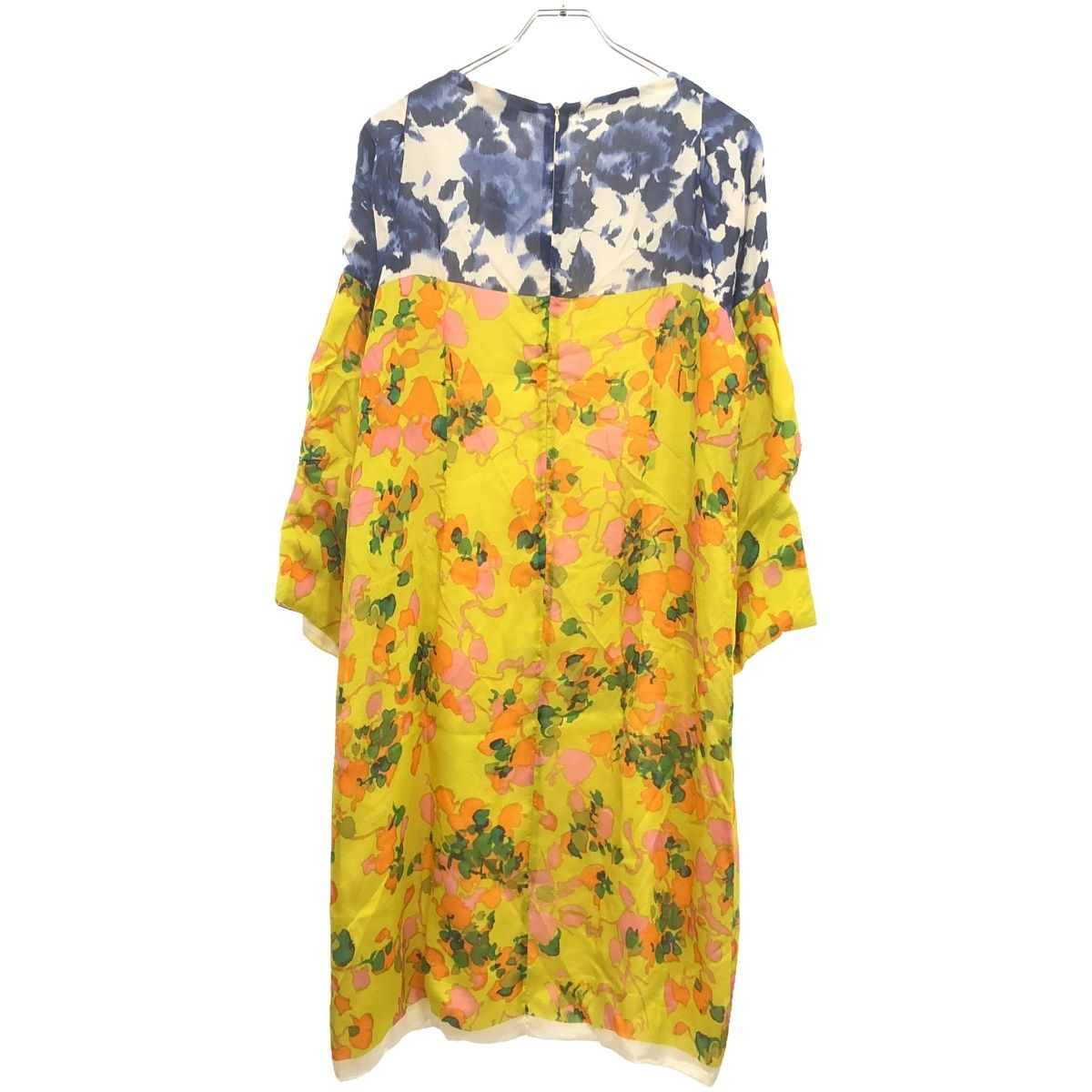 ワンピース DRIES VAN NOTEN DRIES VAN NOTEN ドリスヴァンノッテン 08SS フラワーシルクドレス