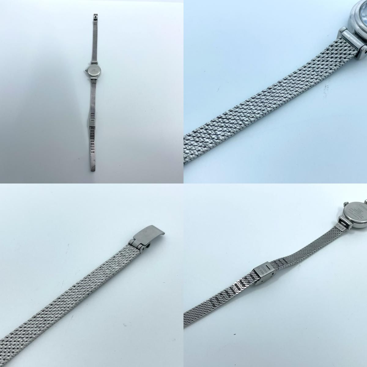 【稼働/美品】シチズン 腕時計 G626-S127998 レディース エコドライブ ソーラー シルバー シェル文字盤 ラウンド メッシュベルト クラシック エレガント ドレスウォッチ フェミニン ビジネス オフィス クリーニング済 G6 稼働/美品】シチズン 腕時計 G626-S127998 レディース エコドライブ