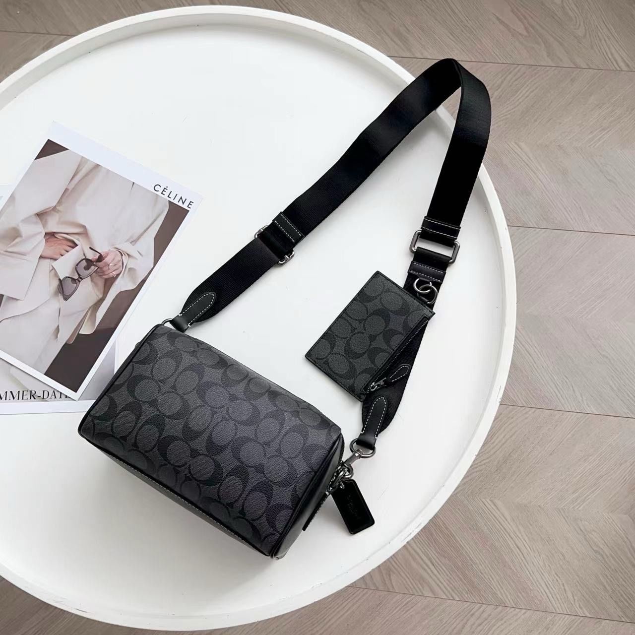 COACHバッグ CJ674 ショルダーバッグ クロスボディーメンズバッグ