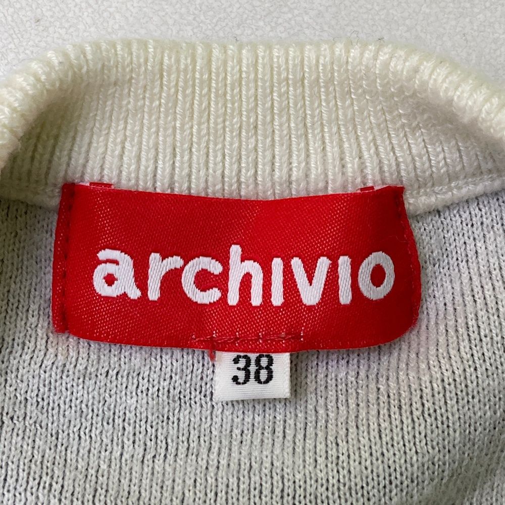 サイズ：38 ARCHIVIO アルチビオ ニット セーター ブラック系