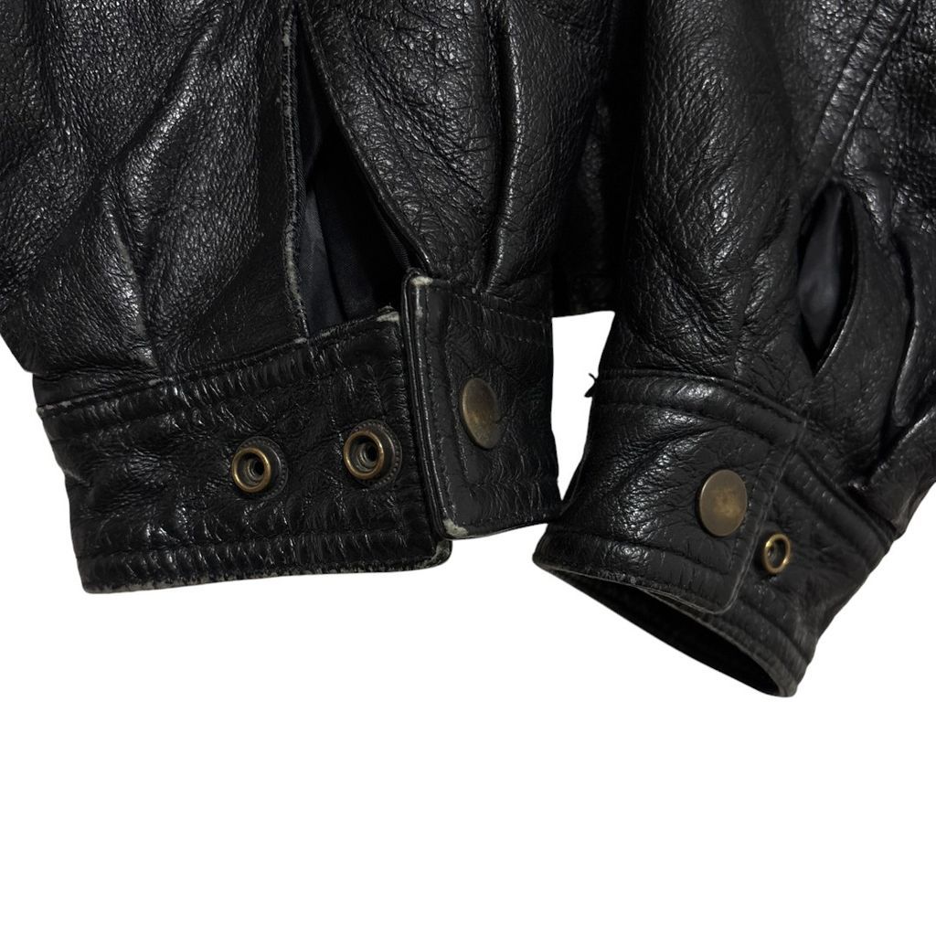 American Camper】本革 レザージャケット ブラック S-2942 - メルカリ