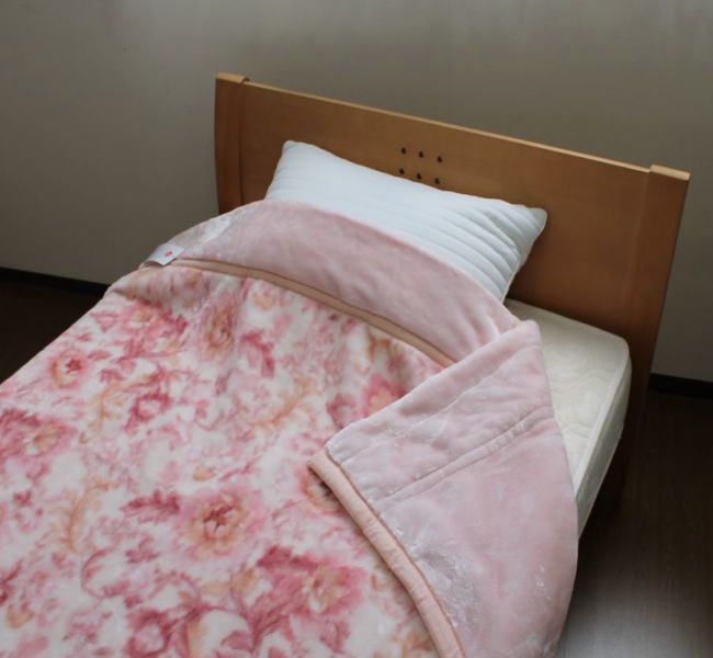 衿付き２枚合せダブル毛布 大判ダブルサイズ