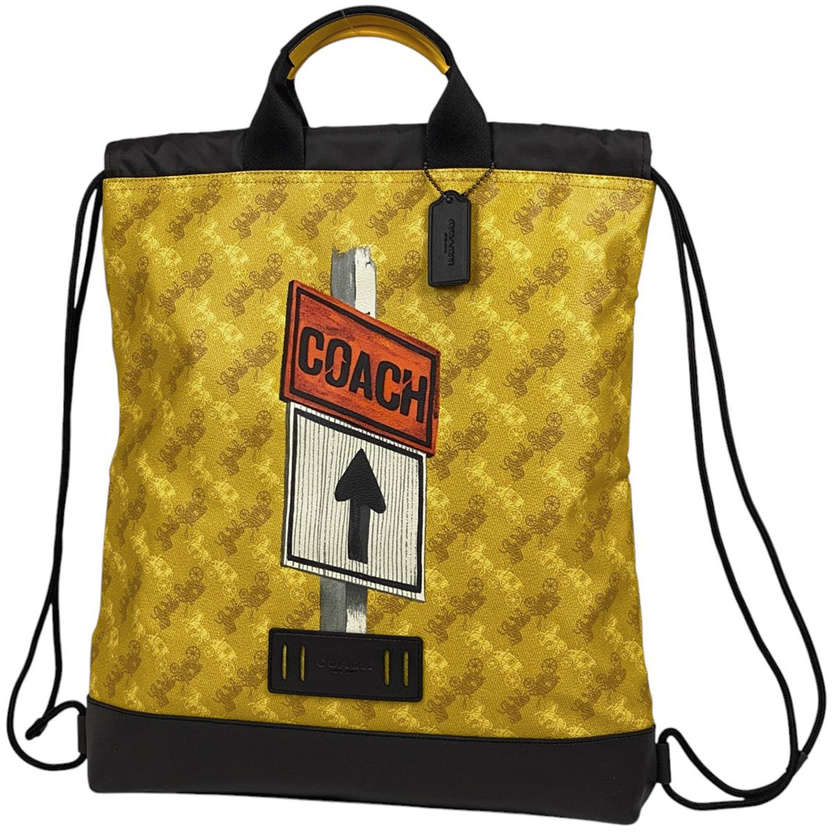 コーチ COACH ロゴ リュックサック ナップサック バックパック メンズ 
