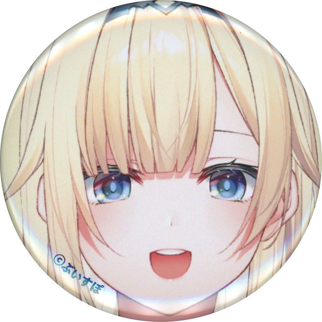 中古】バッジ・ピンズ 藍沢エマ オリジナル缶バッチ 「バーチャル