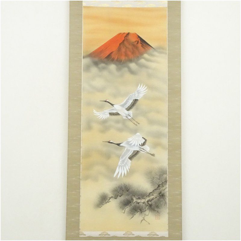掛け軸　絹本　絵　茶道具　茶室　秋景 掛け軸 絹本 絵 茶道具 茶室 秋景 楽天市場】茶道 掛け軸 秋の通販