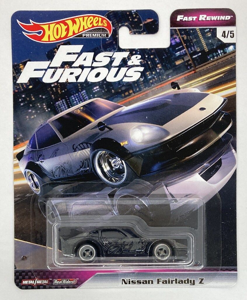 MATTEL HOTWHEELS FAST REWIND GHH18 Nissan Fairlady Z 4/5