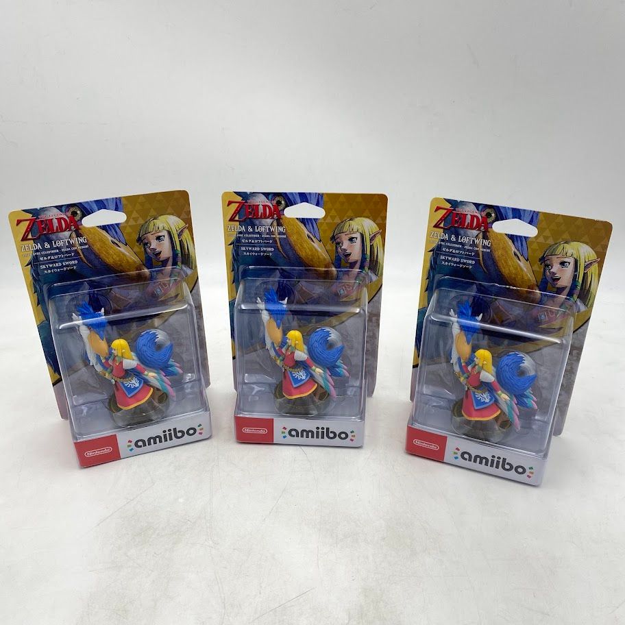 amiibo ゼルダ&ロフトバード スカイウォードソード3個セット