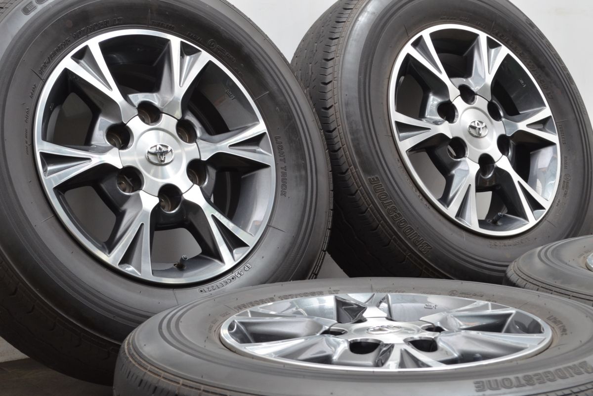 2024年製 新車外し】トヨタ 200 ハイエース 純正 15in 6J +35 PCD139.7