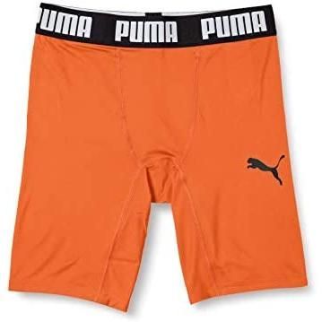 プーマ(PUMA) サッカー コンプレッション ショートタイツ 656333 メンズ ゴールデンポピー/プーマブラック(08) 4XLサイズ