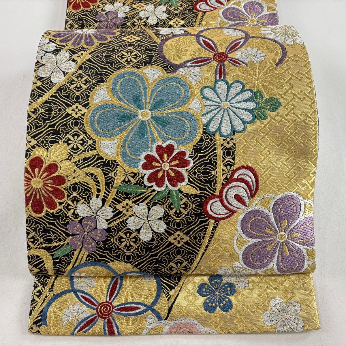 【秀品 美品振袖＋袋帯 2点セット】 74－1033 秀品 美品振袖＋袋帯 2点セット】 74－1033 - メルカリ