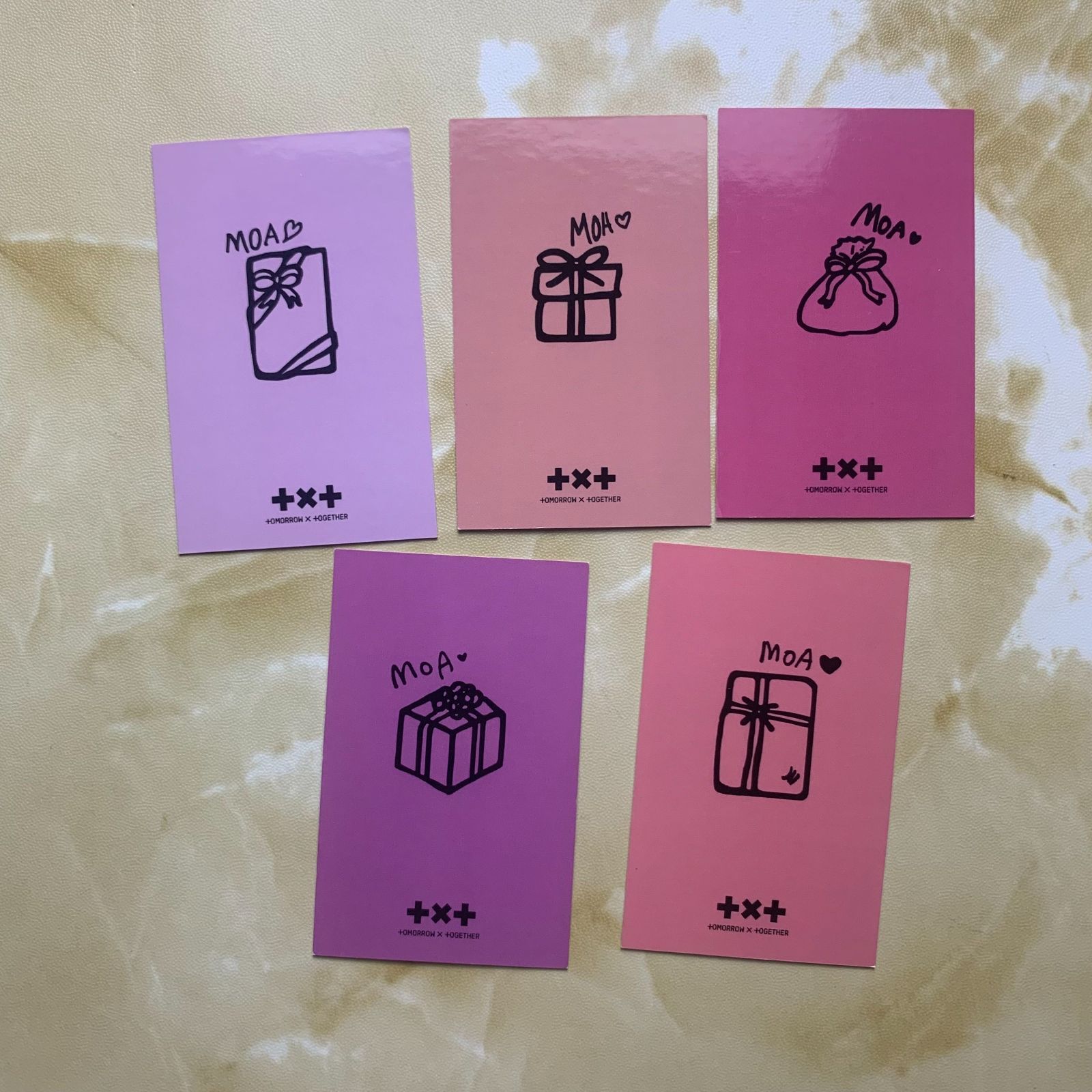 TOMORROW X TOGETHER TXT KBS Music Bank 公開放送 ミュージックバンク サノク トレカ 5枚 コンプ セット