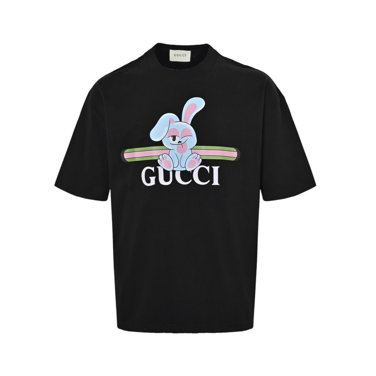 今日特価】Gucci 24ss ウサギプリント T シャツ（240g 綿生地