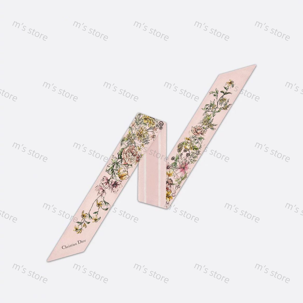 新品 Christian Dior ディオール D-Floral ミッツァ スカーフ 