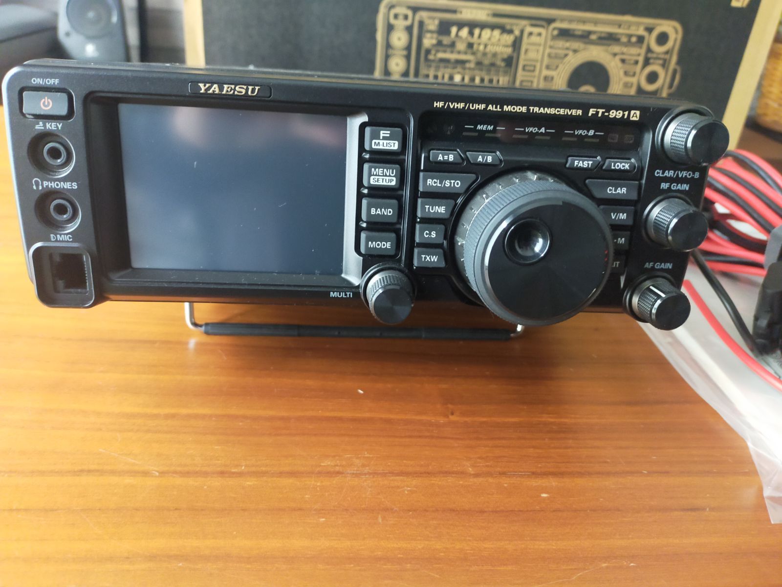 ヤエス FT991AM HF/VHF/UHF 50W オールモードトランシーバー YAESU FT-991
