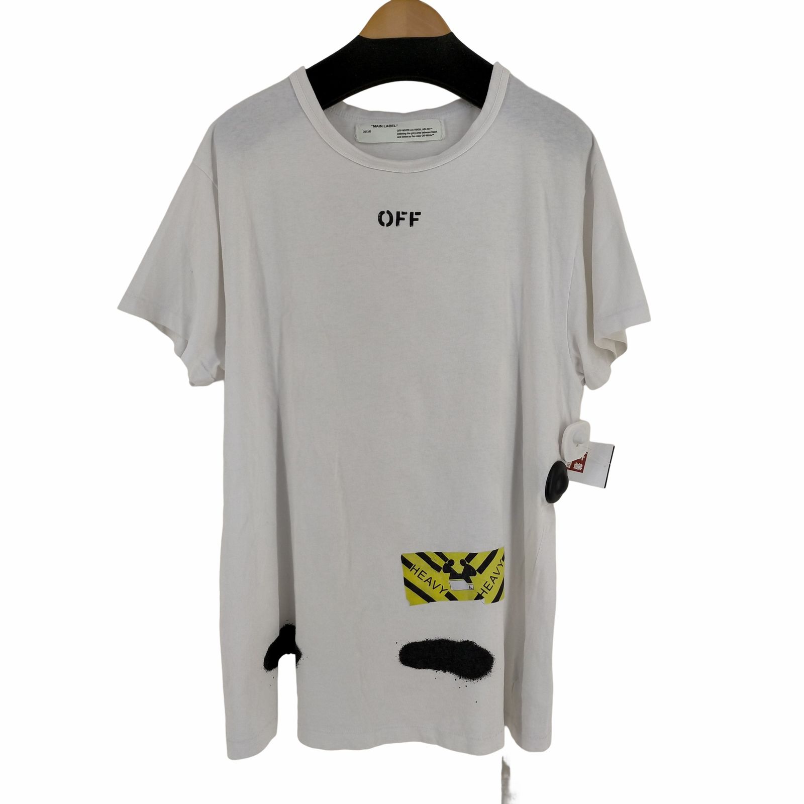 オフホワイト OFF-WHITE Heavy Duty t shirt メンズ import：S - メルカリ
