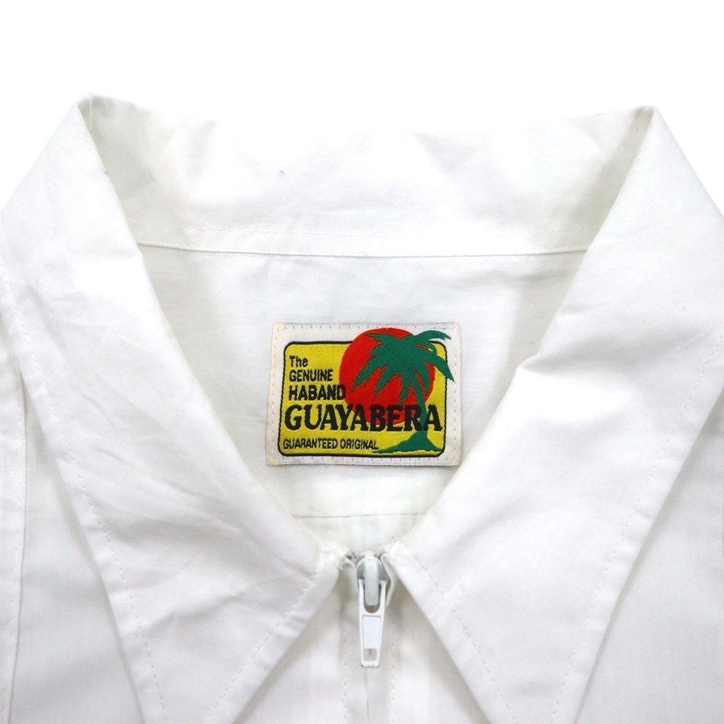 GUAYABERA 90年代 フルジップ キューバシャツ 半袖 ボックス