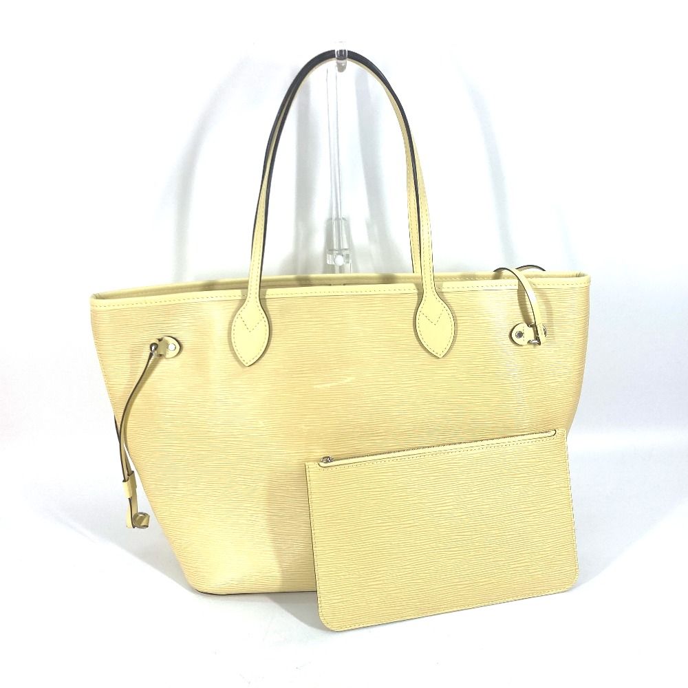 Louis Vuitton イエロー エピレザー トートバッグ