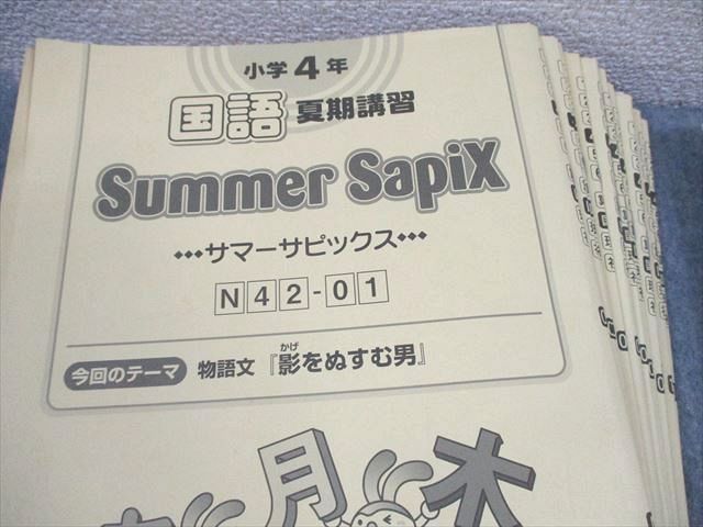 SAPIX サピックス 小4 国語 デイリー/サマー/ウインターサピックス 2022年度版 通年セット 計89冊 ★ 270L2D SAPIX サピックス 小4 国語 デイリー/サマー/ウインター