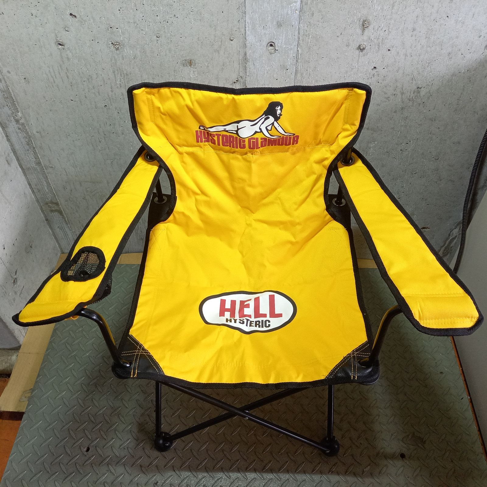 HYSTERIC GLAMOUR ヒステリックグラマー 折り畳み式 チェア キャンプ アウトドア