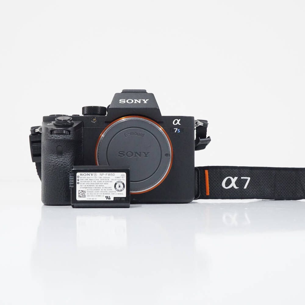 SONY α7S II ILCE-7SM2 ボディ ミラーレス一眼 カメラ 本体 バッテリー SHOT数 少1720回 フルサイズ 完動品 CP0322