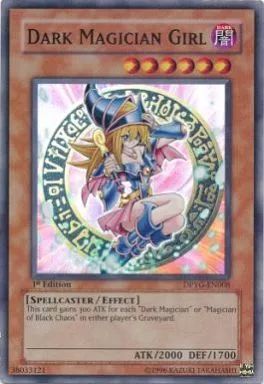 中古】遊戯王 DPYG-EN008[SR]：Dark Magician Girl/ブラック
