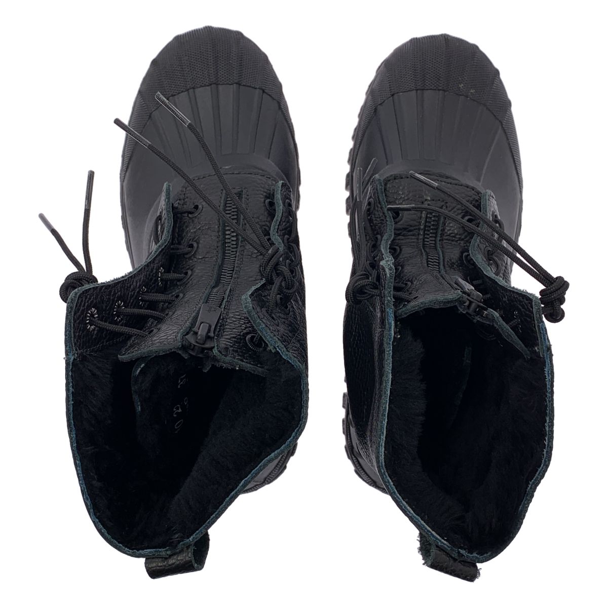 【美品】  nonnative / ノンネイティブ | × DIEMME レザー ボア切替 ジップ ブーツ | 37 | ブラック | メンズ 美品】 nonnative / ノンネイティブ | × DIEMME レザー ボア切替