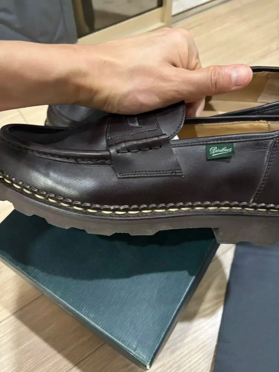 【美品】パラブーツ ランス カフェ 26.5（UK8） Paraboot（パラブーツ）REIMS（ランス）/ Cafe（カフェ