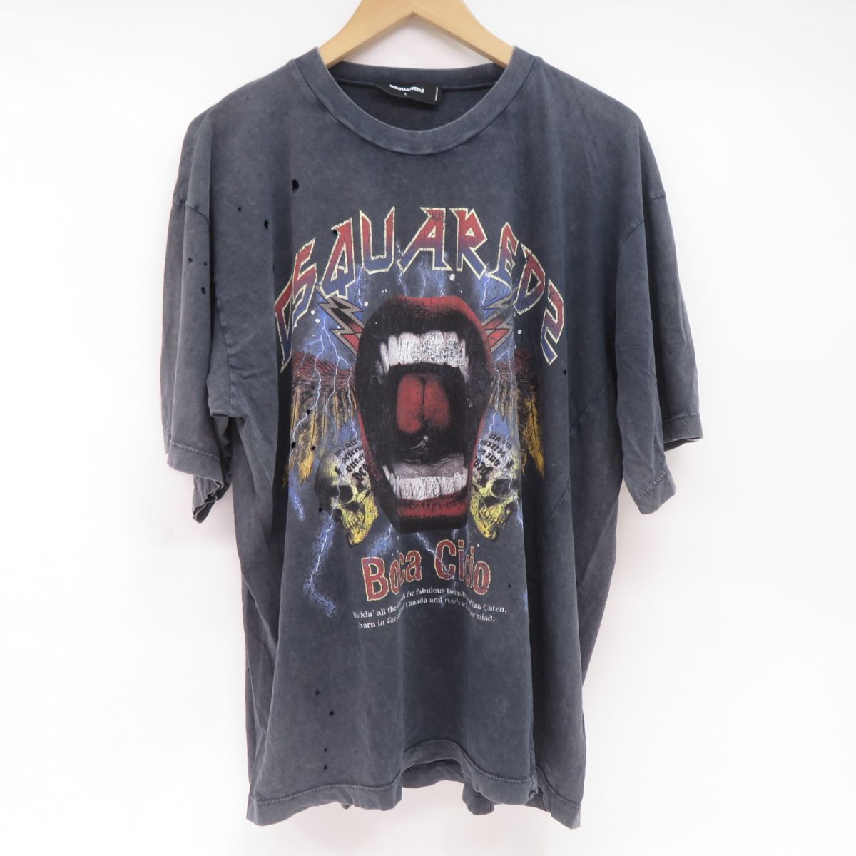 DSQUARED2 ディースクエアード 22ss Tシャツ 半袖 S74GD0978 L