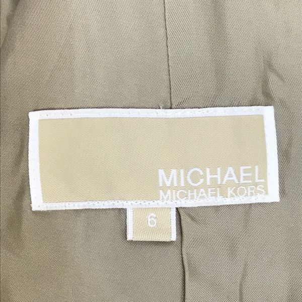 MICHAEL KORS マイケルコースサイズ4 アンゴラ100%コート マイケルコース/MICHAEL KORS☆100％アンゴラ/スタンドカラー