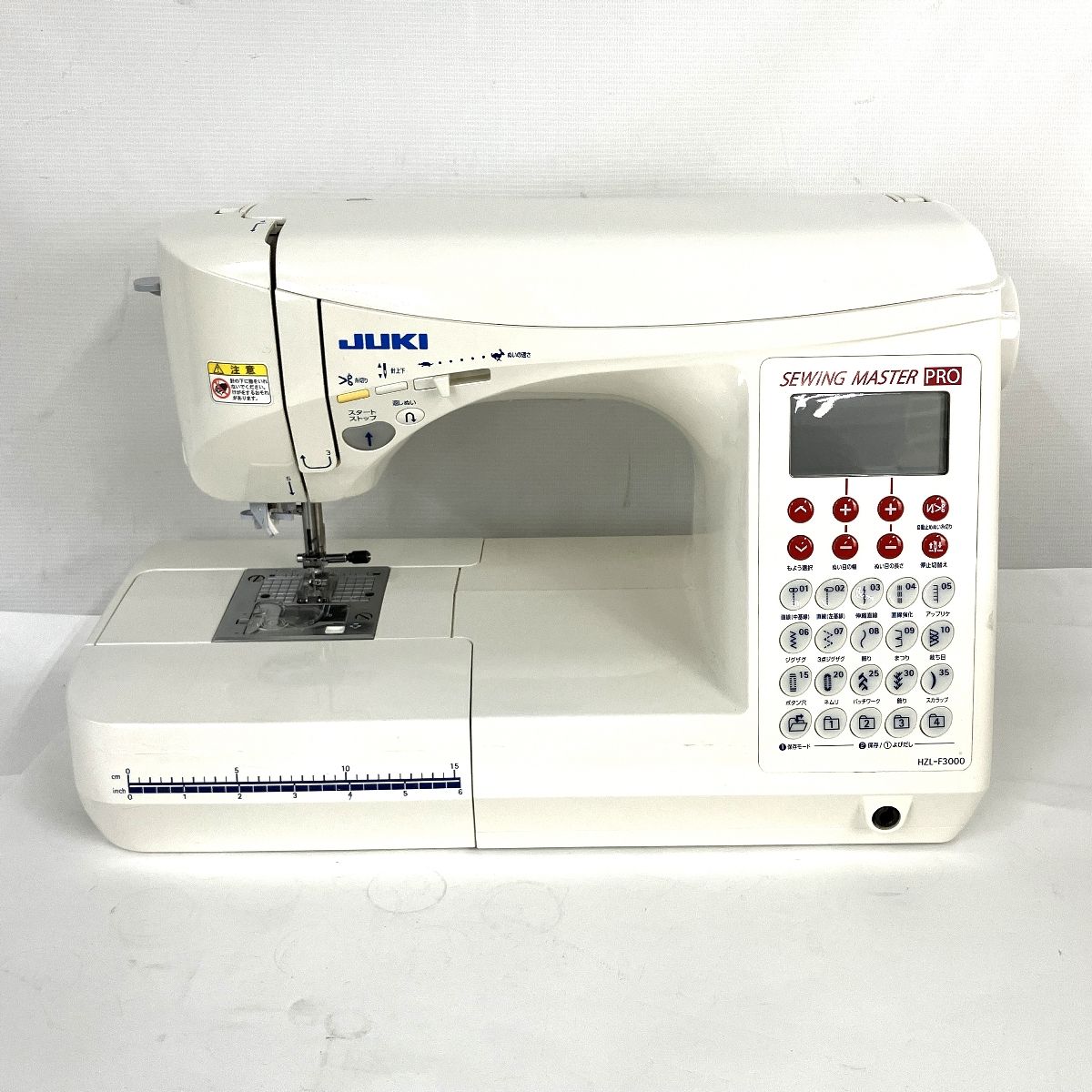 JUKI HZL-F3000 SEWING MASTER PRO ソーイングマスター プロ コンピューター ミシン 家庭用 ジューキ 中古  Y9512038 - メルカリ