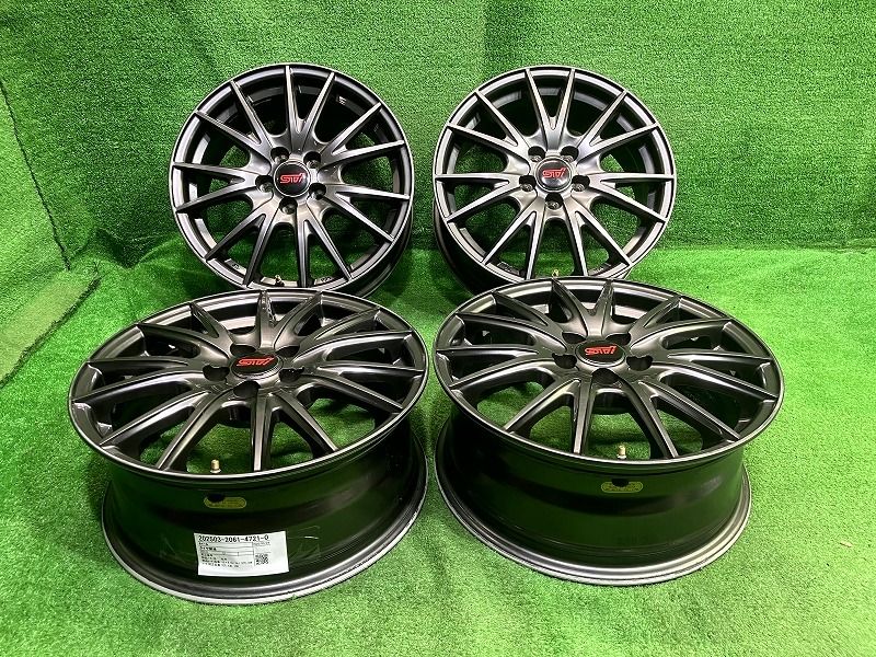 H418-2）ブリヂストン16インチアルミ中古4本セット！6.5J-16+54 