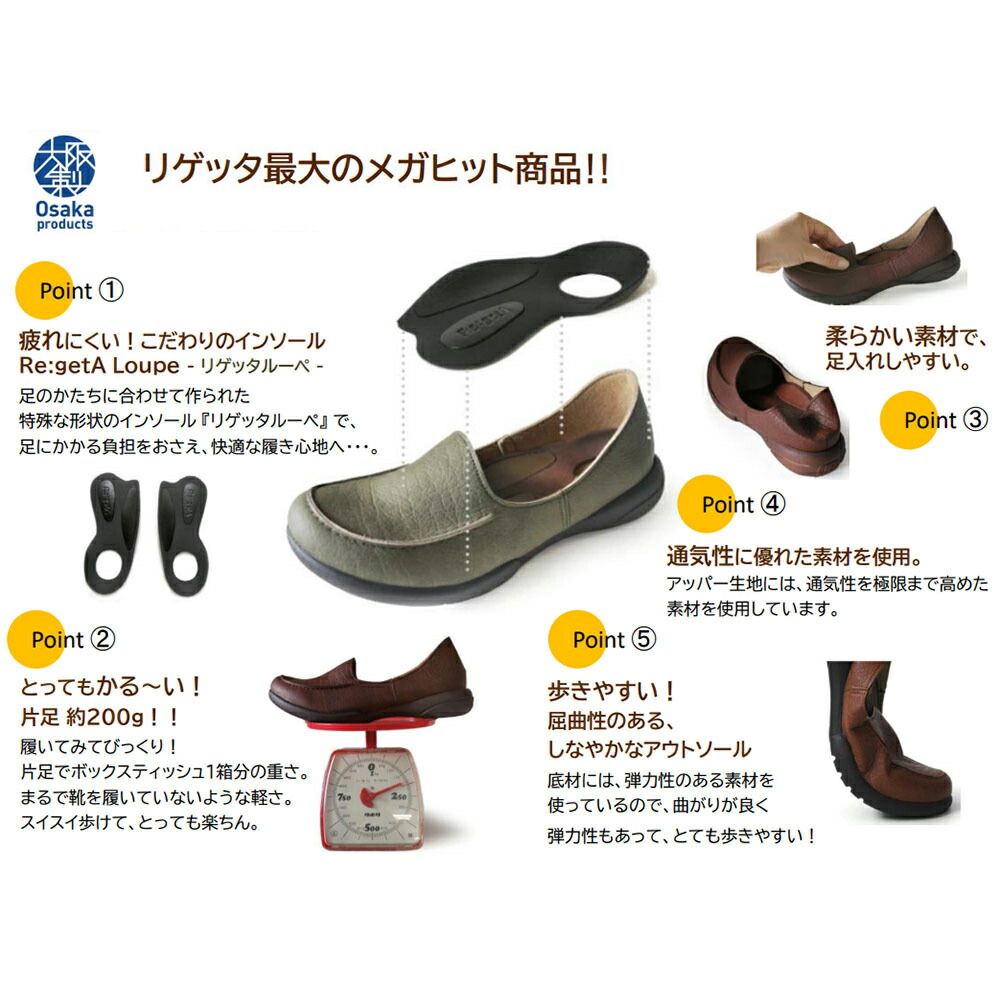 フラットシューズ