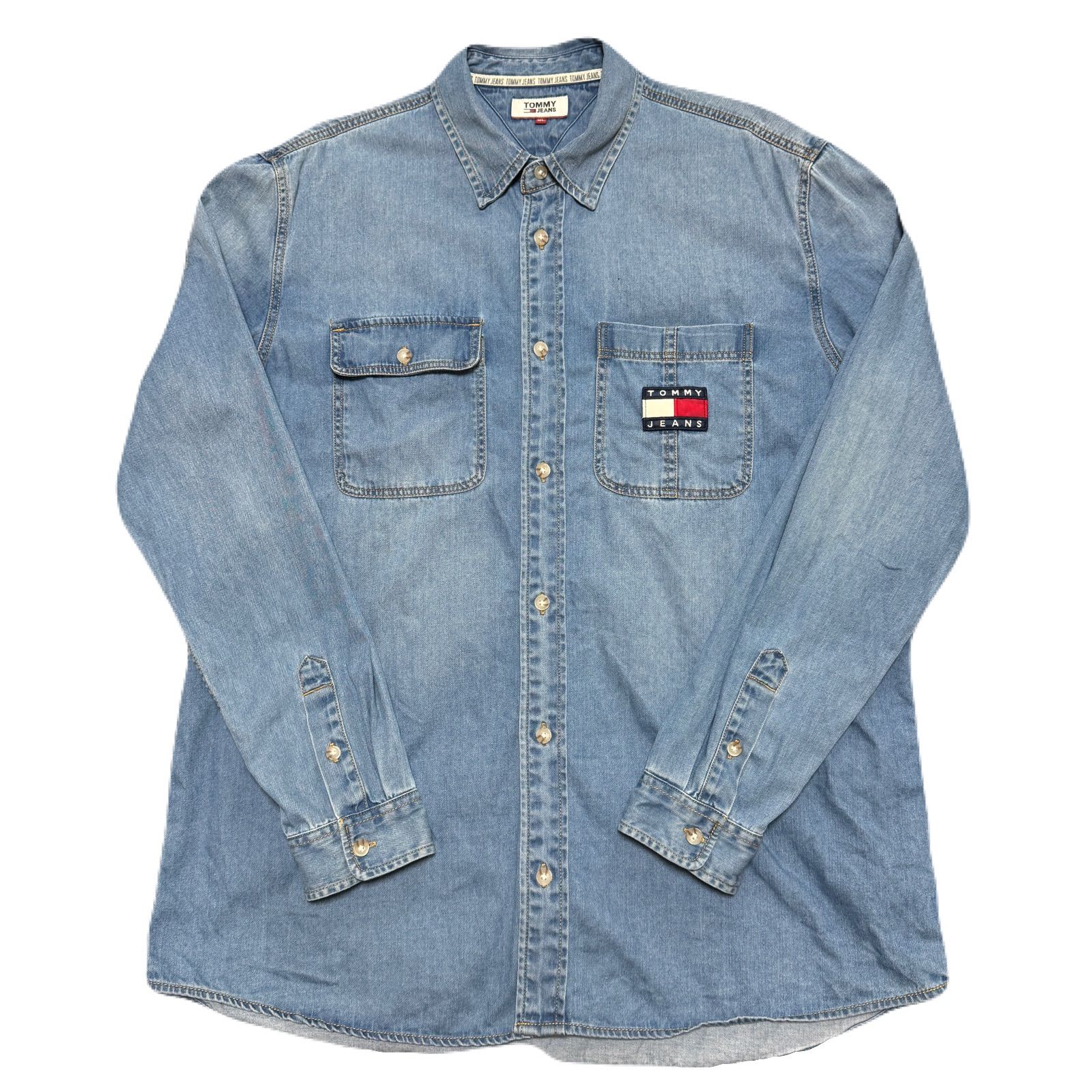 TOMMY JEANS TOMMY HILFIGER バックプリント ビッグロゴ デカロゴ 