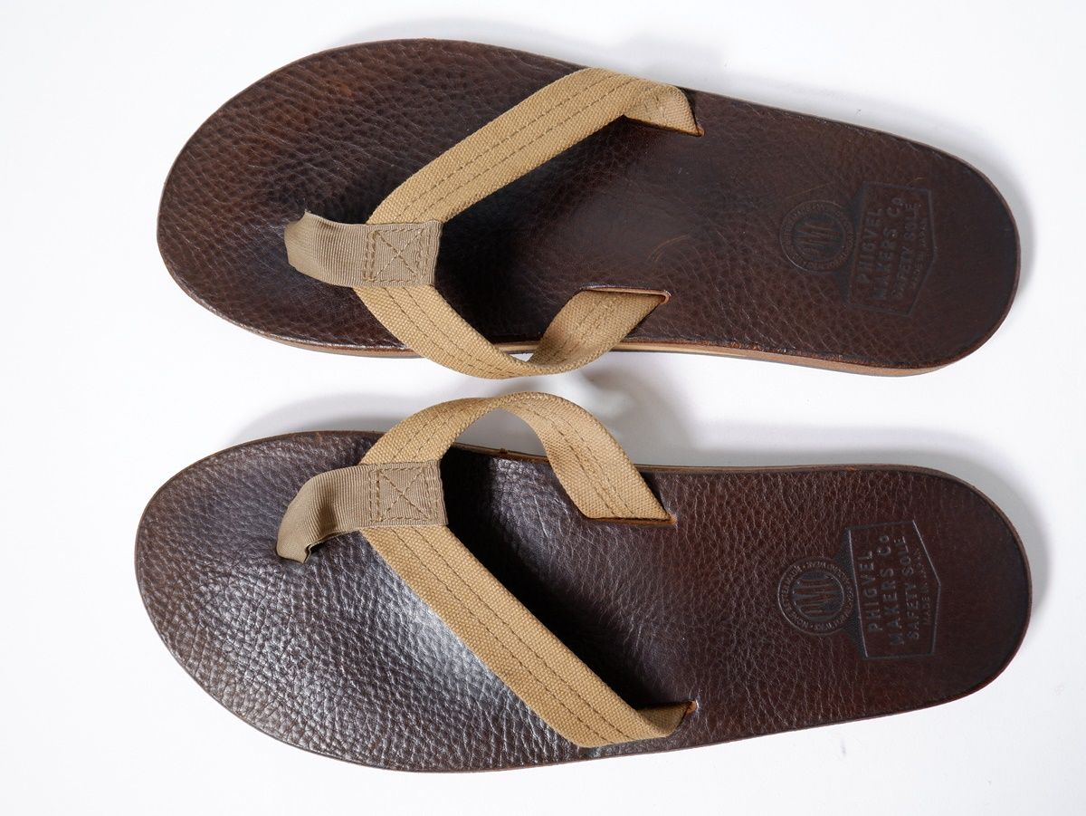 PHIGVEL MAKERS & Co./フィグベル LEATHER BEACH SANDALレザー
