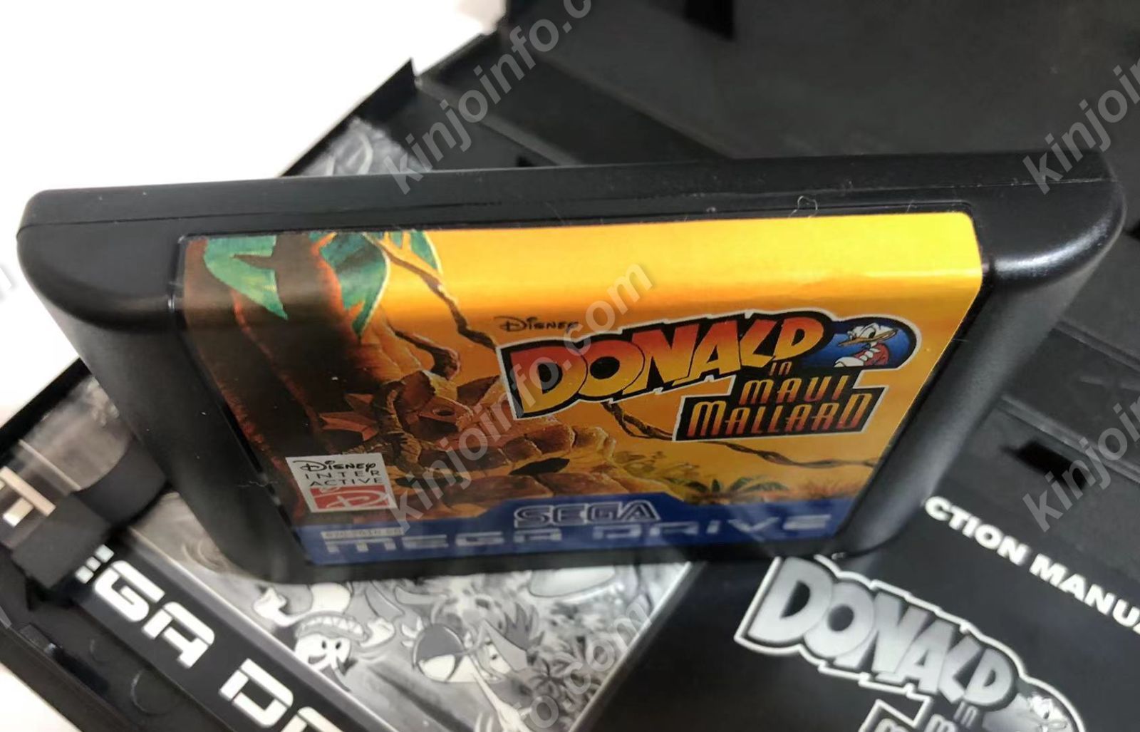 Donald In Maui Mallard【・PAL版・MD欧州版】 - 家庭用ゲームソフト Donald In Maui Mallard【・PAL版・MD欧州版】 - 家庭用ゲームソフト