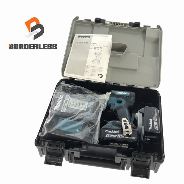 ☆未使用品☆makita マキタ 18V 充電式インパクトドライバー TD171DRGX 