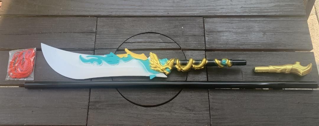 三国志 武将 英雄 武器 関羽 雲長 青龍 青龍偃月刀 全長 190cm