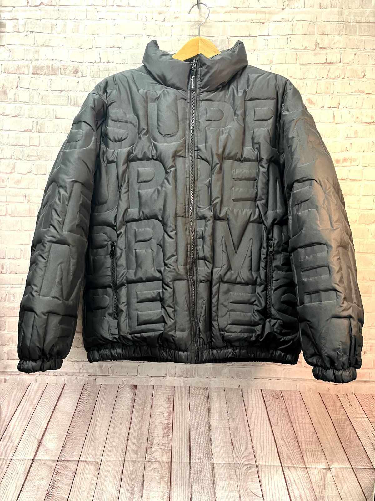 美品】Supreme シュプリーム 2019SS Bonded Logo Puffy Jacket ダウン ...