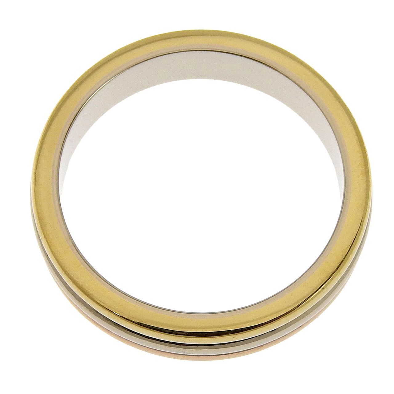 新品仕上げ Cartier カルティエ 750 K18 YG WG PG スリーカラー