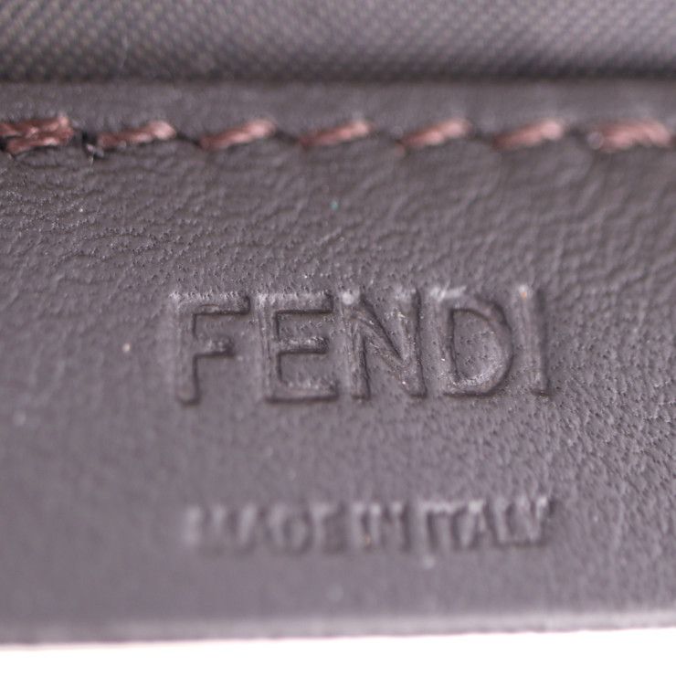 FENDI フェンディ フォンポーチ ショルダーバッグ 7AS131 カーフレザー ...