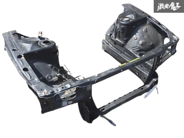 日産 純正 HCR32 スカイライン GTS-T 2ドア クーペ カットボディ フレーム コアサポート 骨組み 骨格 フロントマスク ストラット