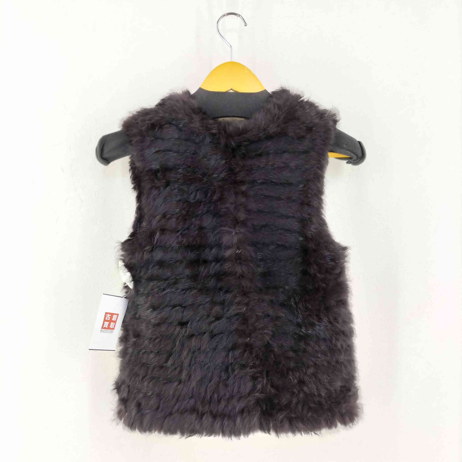 ボールジー BALLSEY ラビットファー ニット ベスト レディース JPN：38