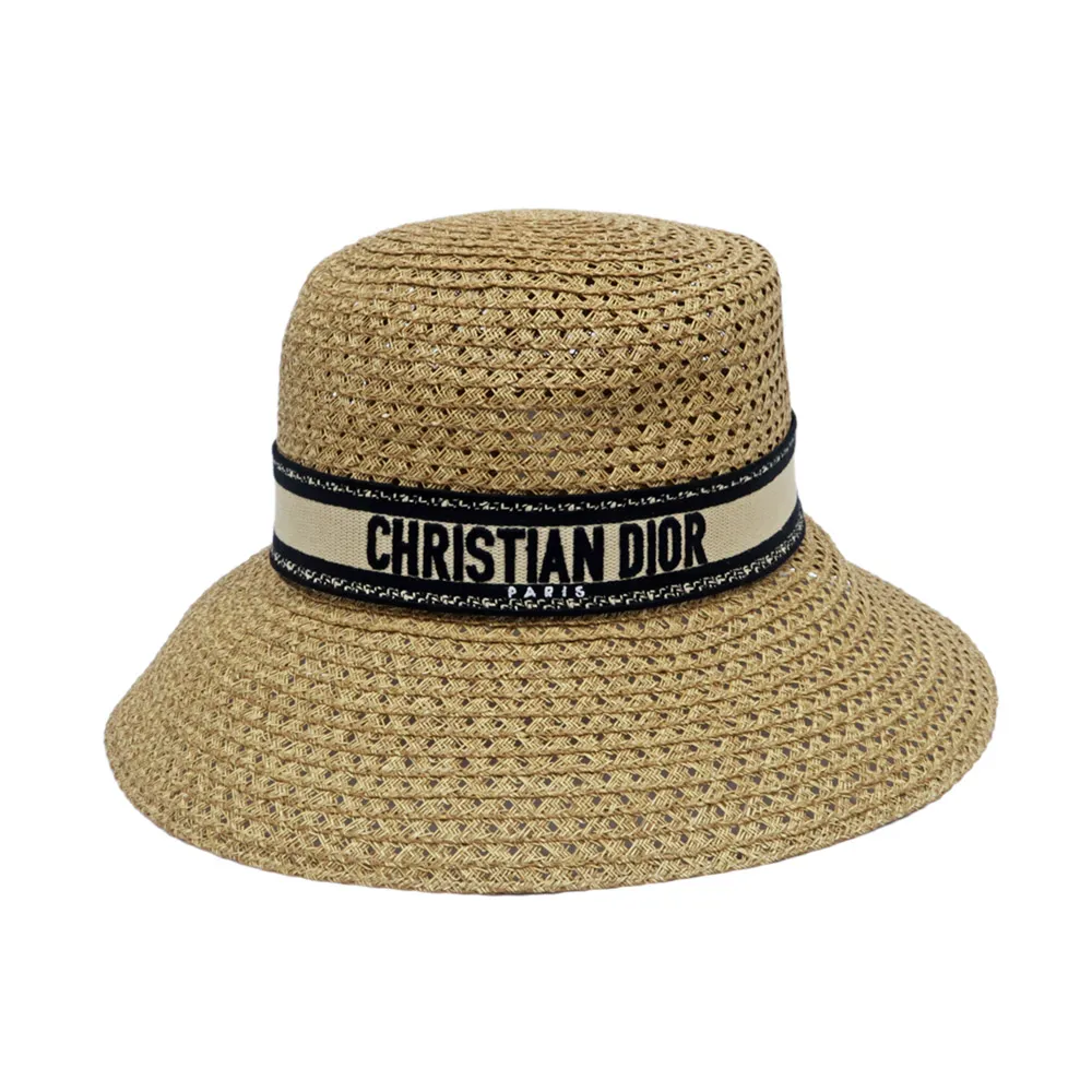 （美品）DIOR ディオール 麦わら帽子 56 2026年最新】Christian Dior レディース 麦わら帽子の人気アイテム