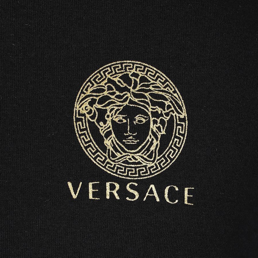 いたします VERSACE - 5 VERSACE ブラック メデューサ ロンT 長袖T