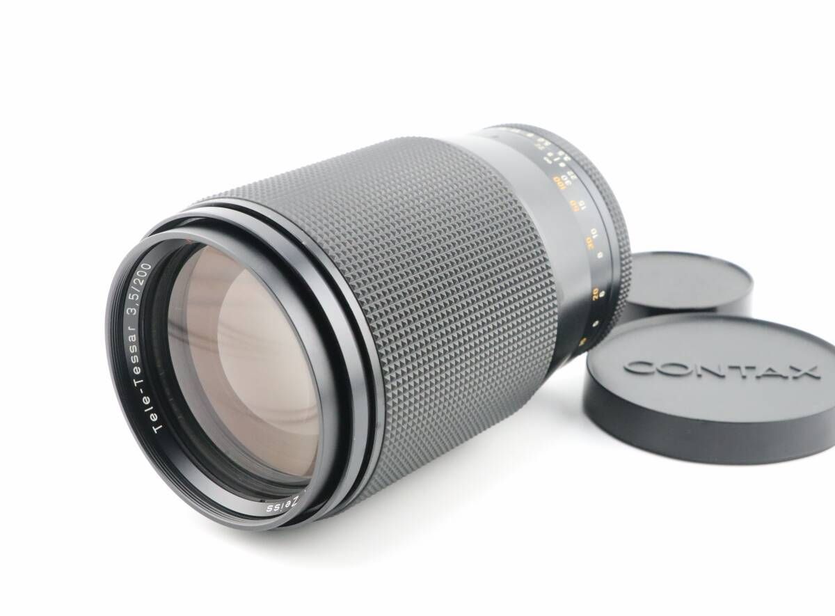 ☆美品☆コンタックス CONTAX Carl Zeiss Tele Tessar 200mm F3.5 AEG